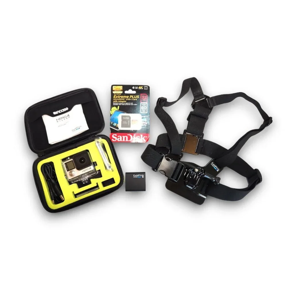 GOPRO Hero4 Silver with Case and Accessories